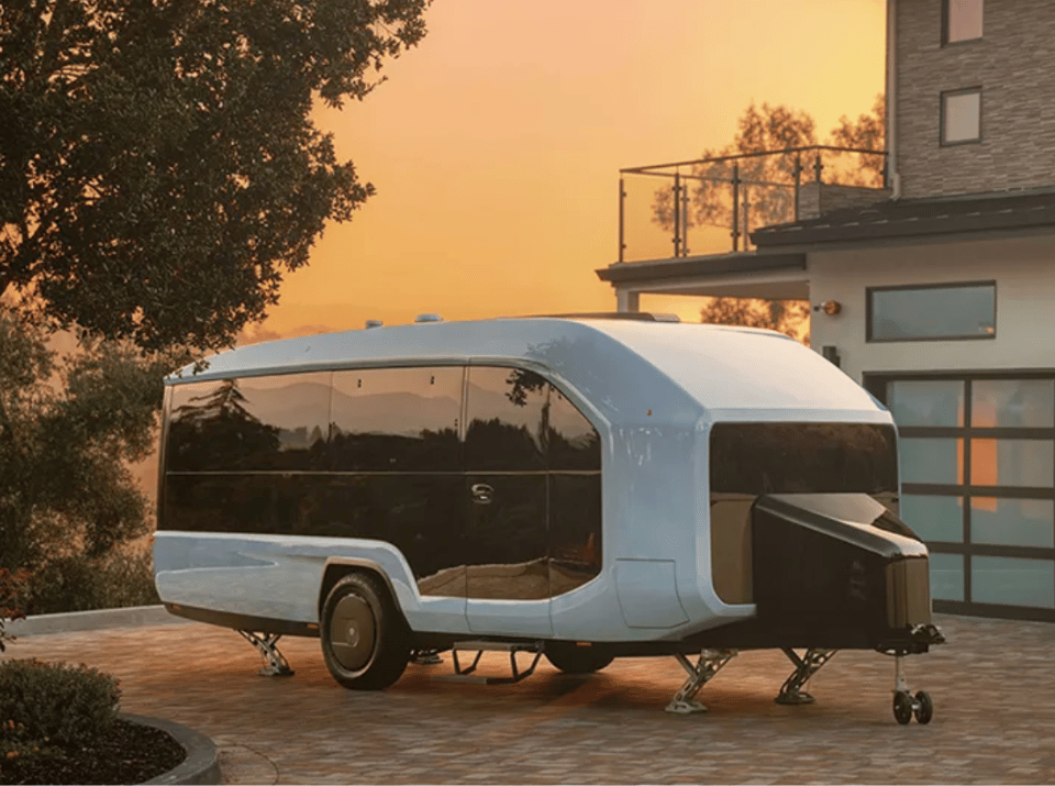 electric rv electric camper van all electric rv ev trailer