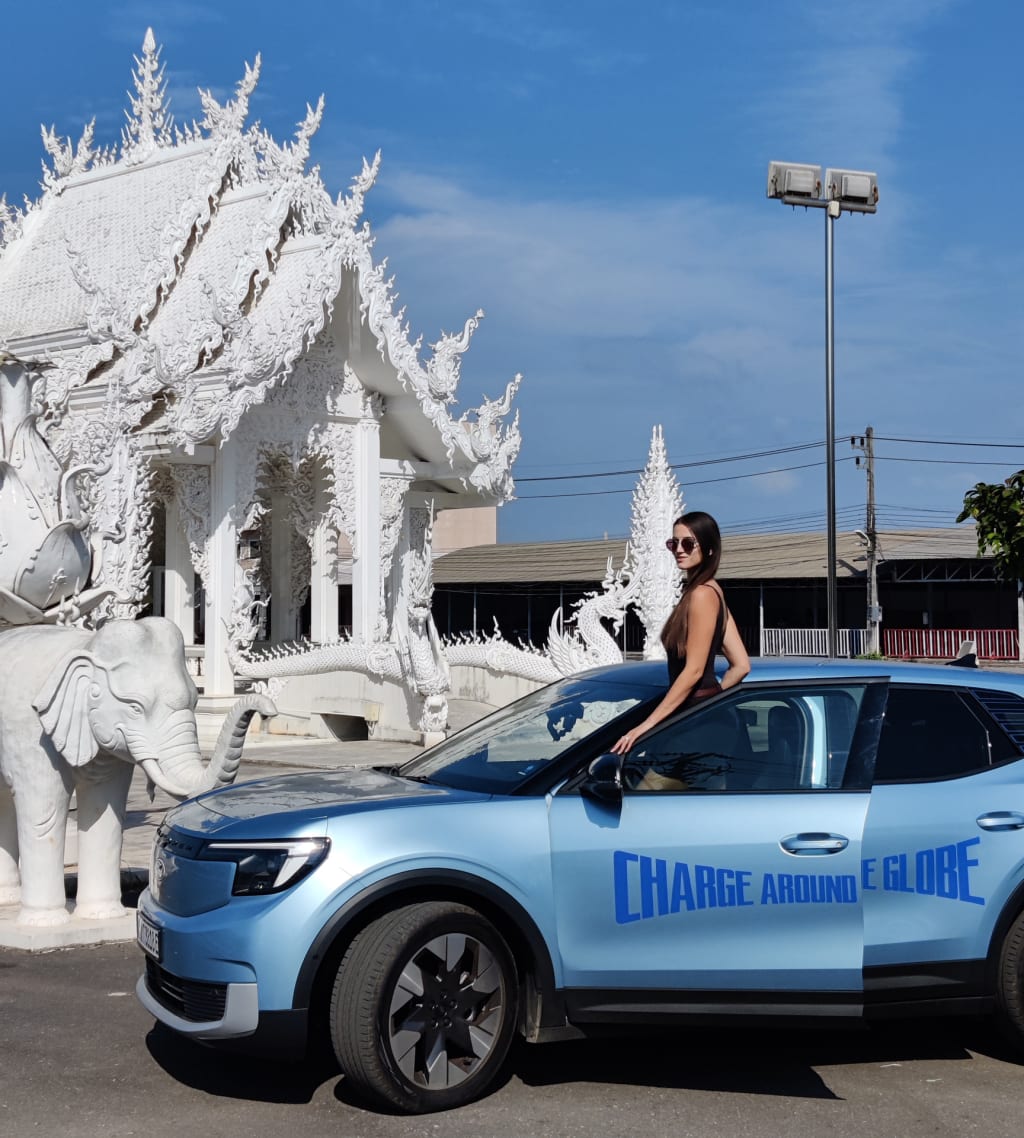 What happened when Ford paid a famous YouTuber to drive around the globe in an EV